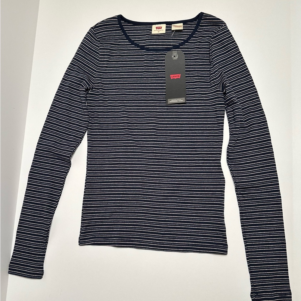 Levi’s Long Sleeve Striped Shirt with tag